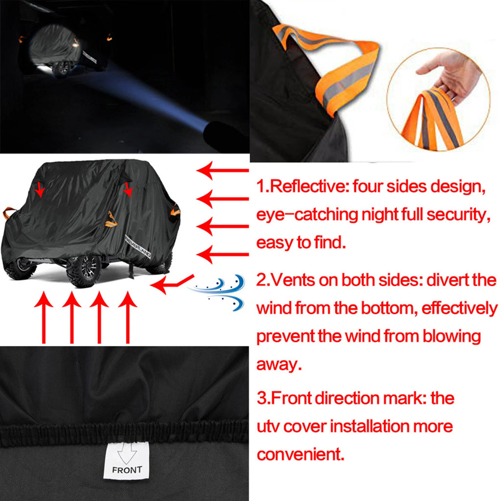 Waterproof Cover for Polaris RZR XP 4 Turbo S4 1000 (2014–2023)