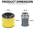 Air Cleaner Body w/ Filter for Honda Foreman 450 TRX450 S/ES/FE/FM (1998–2004)