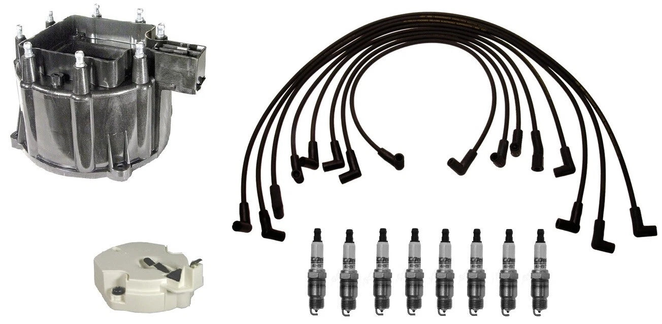ACDelco Ignition Kit for Corvette 5.7 V8 (1997–2004) - Rotor, Cap, Wires, Plugs
