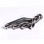 Pair Slotted 4-1 Shorty Exhaust Manifold Header + Collectors for Sonoma S15 S10