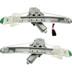 Set of 2 Window Regulators for Chevrolet Malibu (2005) Rear Left & Right