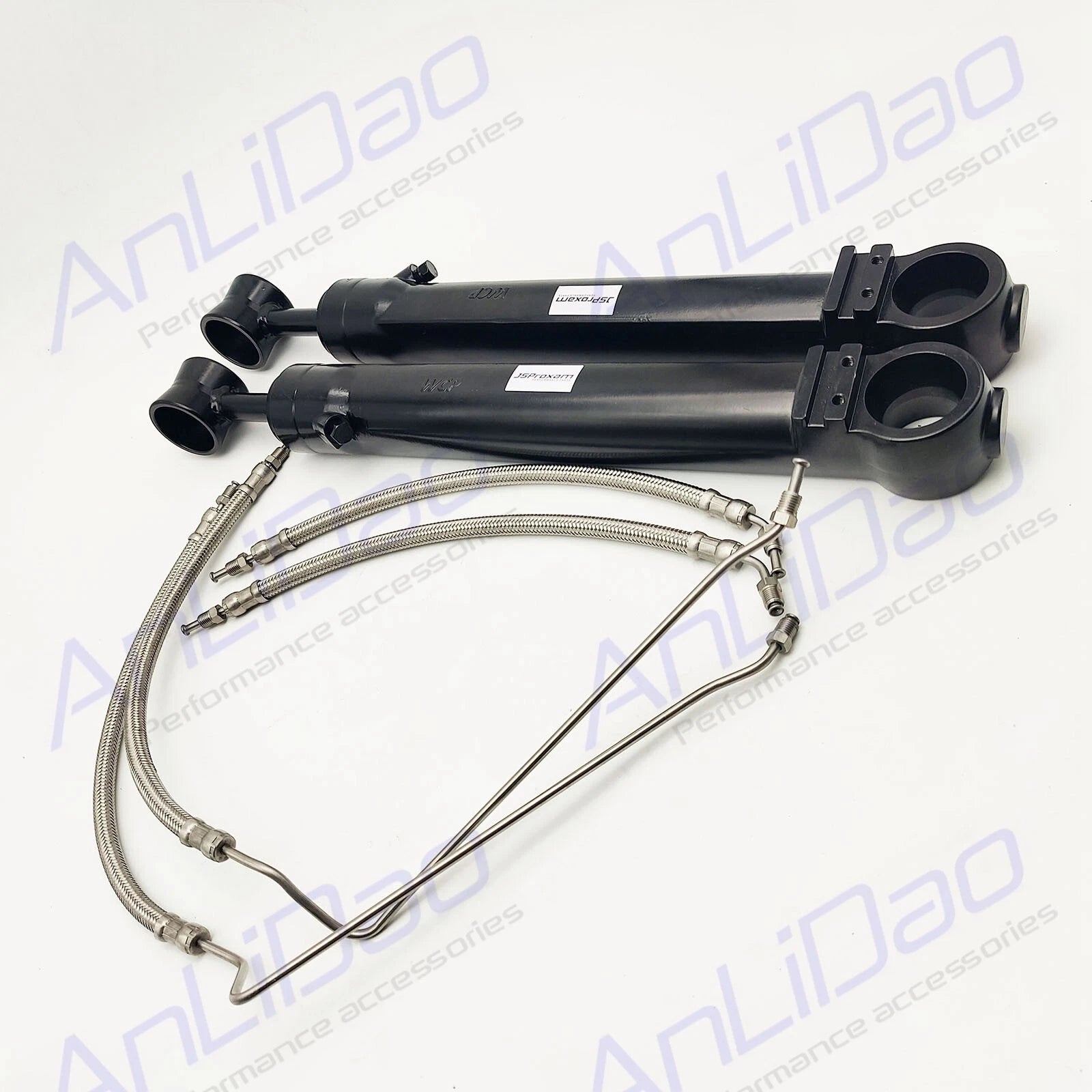 Trim Ram Cylinder Set for MerCruiser (Port & Starboard) + Trim Cylinder Hose Kit