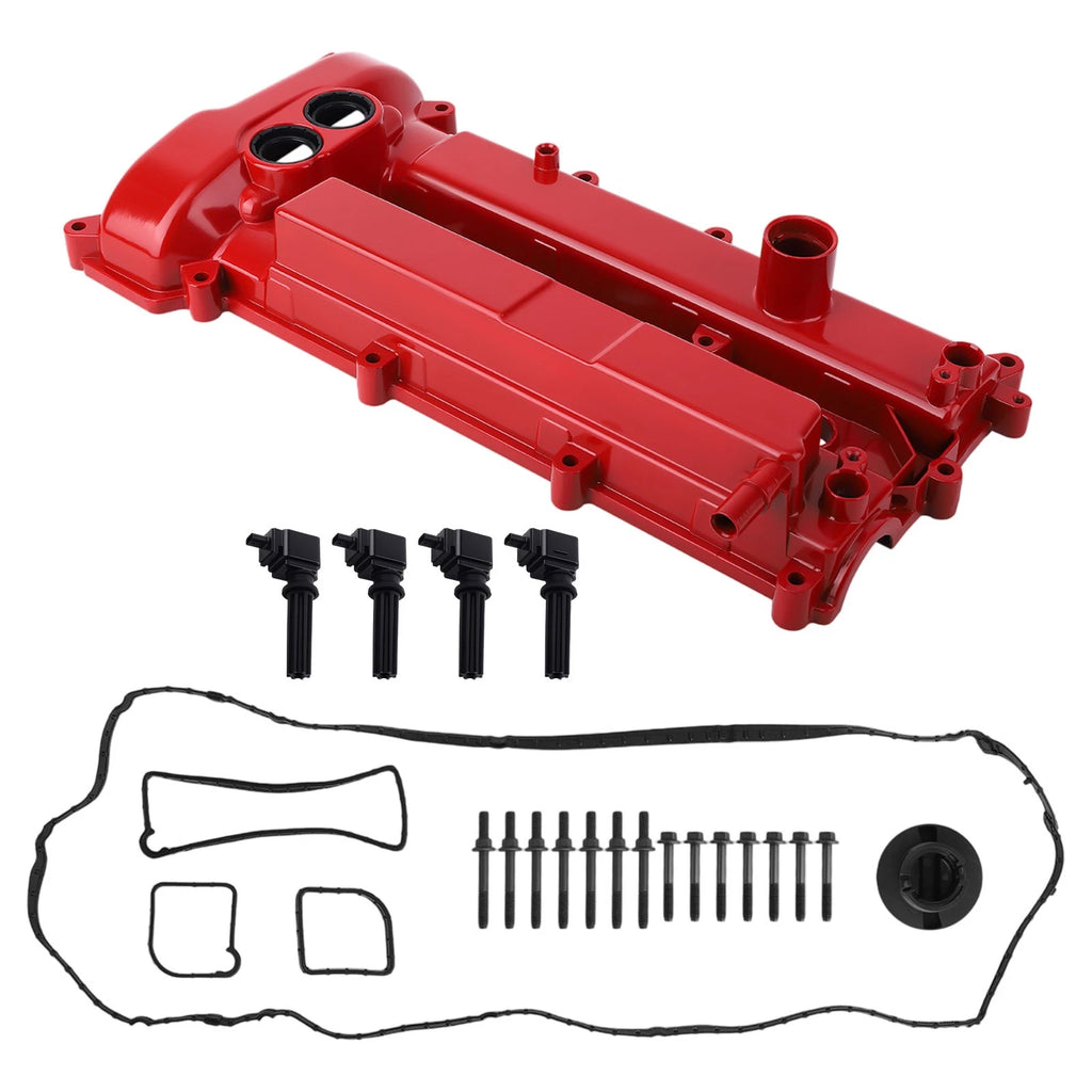 Aluminum Valve Cover & Coils for Lincoln MKC MKZ 2.0L 2.3L (2013–2020)