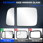 Tow Mirror Spotter Glass for RAM 1500 2500 3500 (2010-2020)