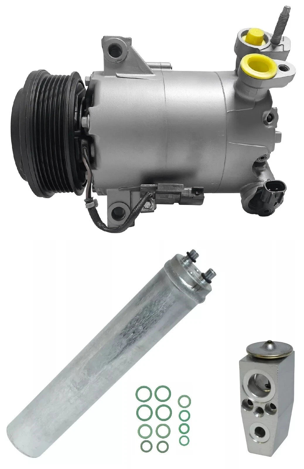 AC Compressor Kit Replacement for Ford Focus 1.0L Turbo (2018–2018)