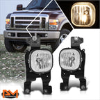 Clear Lens Bumper Driving Fog Lights for Ford F250-F550 Super Duty (2008–2010)