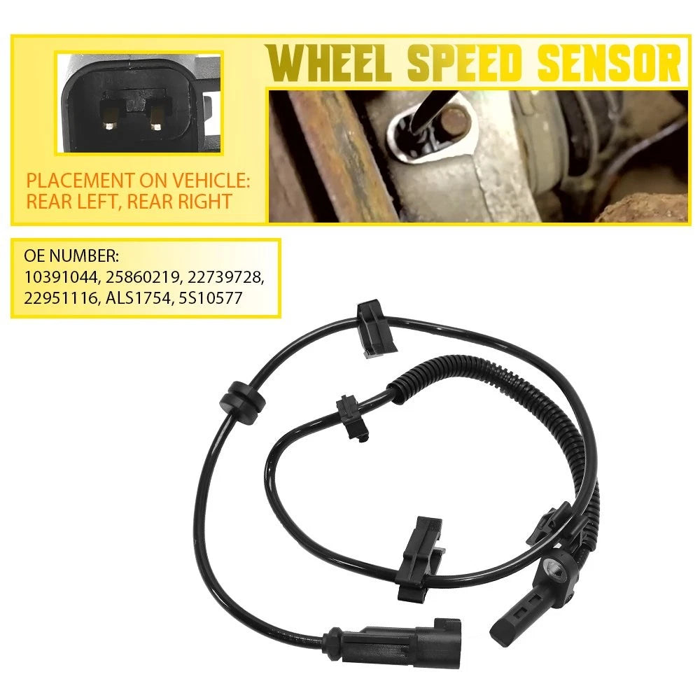 Rear ABS Wheel Speed Sensor for Chevy Traverse (2009–2017) & Saturn Outlook (2007–2010) EPY