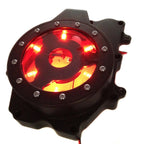 HTTMT Red LED Stator Engine Cover for Yamaha YZF-R6/YZF-R6S (2003–2006)