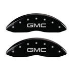Front and Rear Black Caliper Covers Replacement for GMC Yukon (2015–2020)