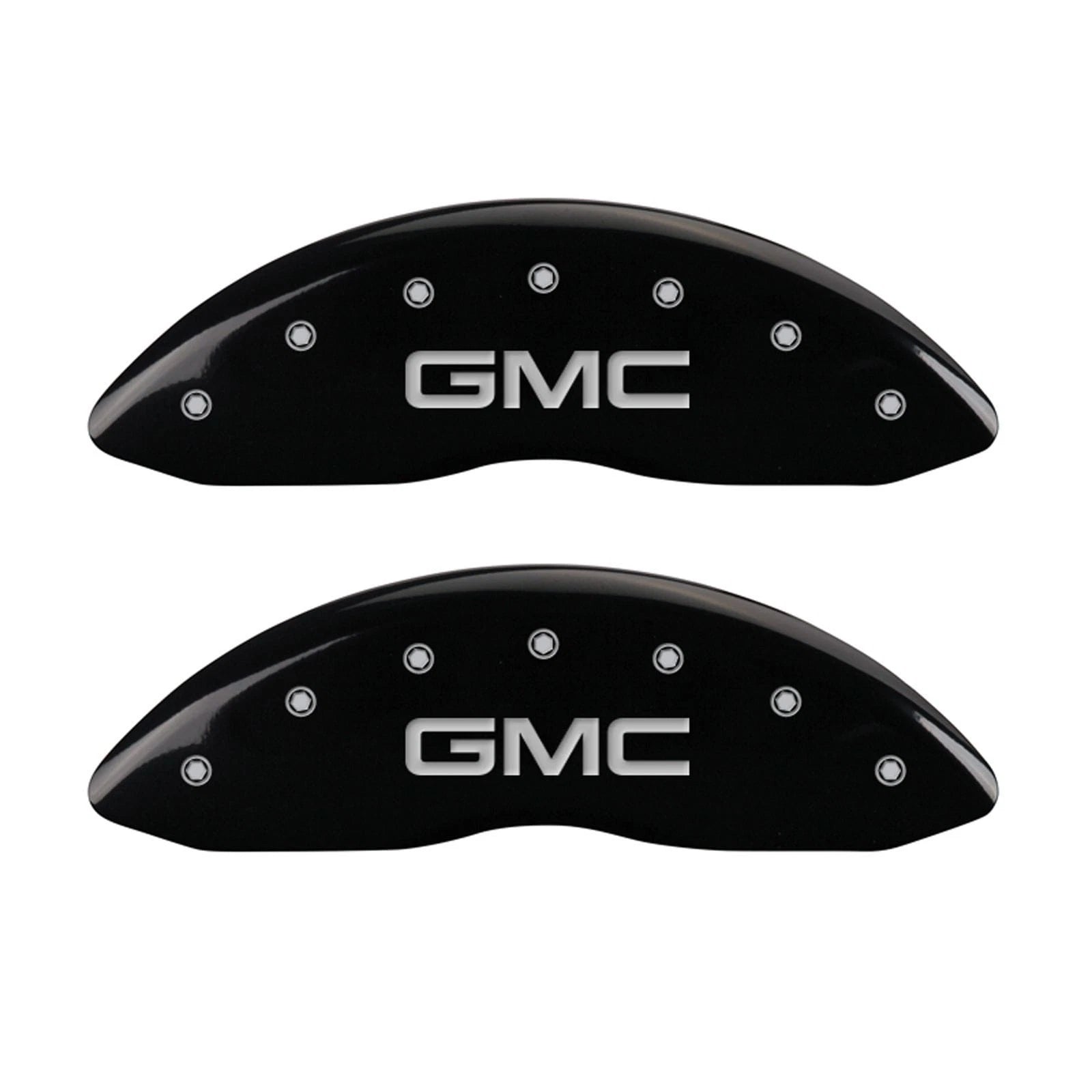 Front and Rear Black Caliper Covers Replacement for GMC Yukon (2015–2020)