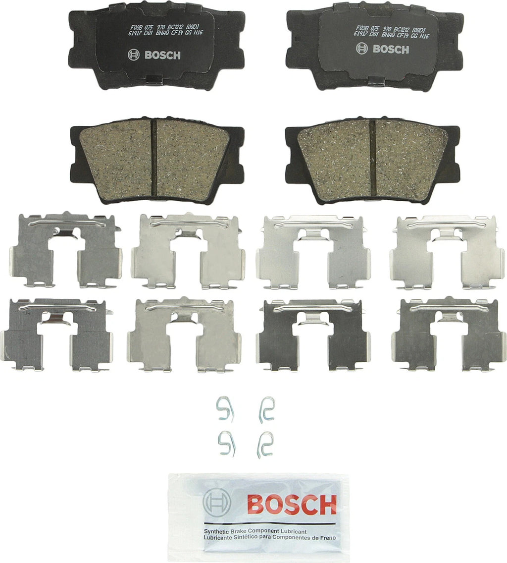 Rear Brake Kit with 281mm Drilled Rotors & Bosch Pads for HS250h RAV4 (2010–2012)