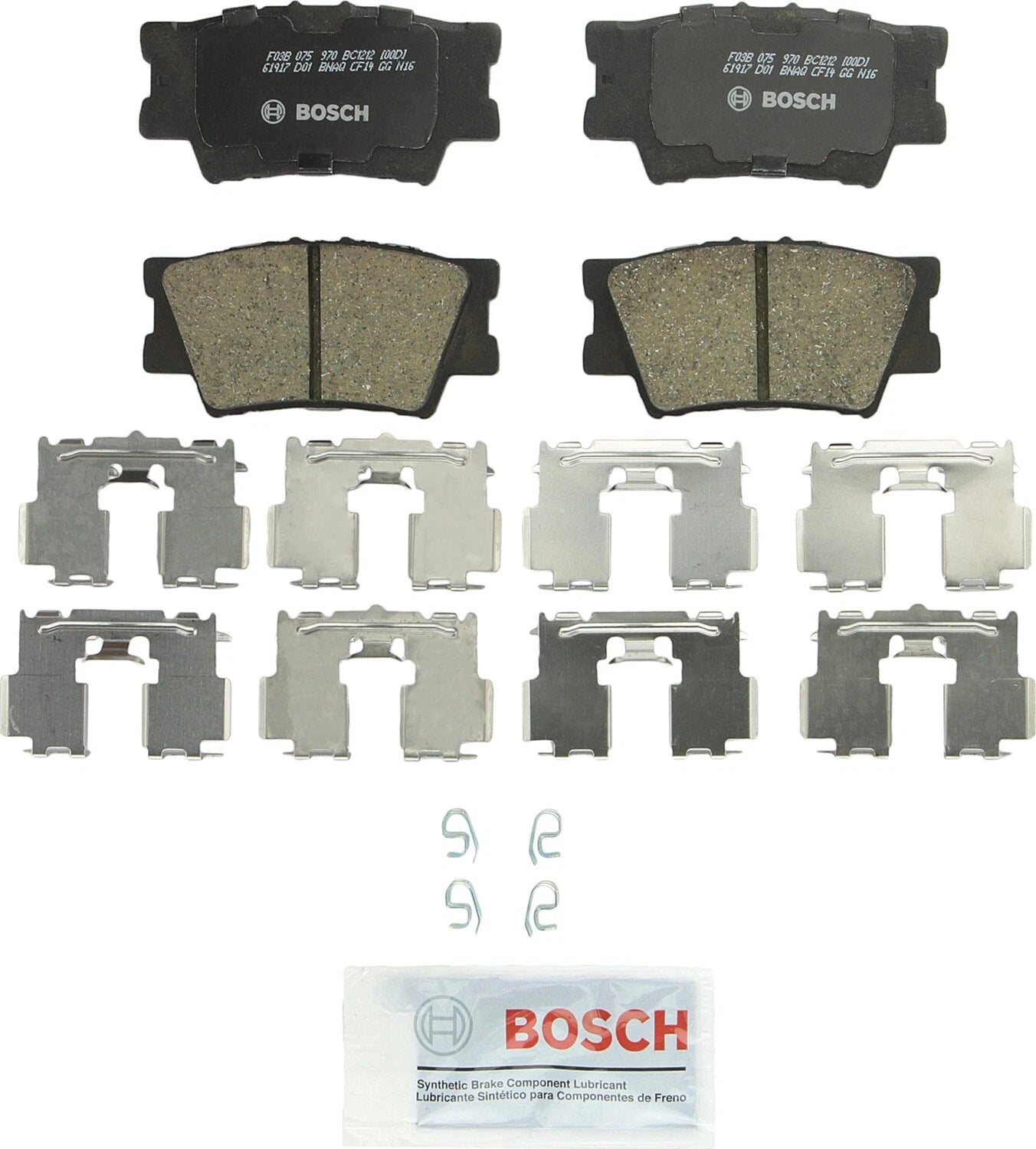 Rear Brake Kit with 281mm Drilled Rotors & Bosch Pads for HS250h RAV4 (2010–2012)