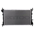 Radiator and Cooling Fan Kit for Ford Focus LX SE Sedan (2003–2004)