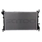 Radiator and Cooling Fan Kit for Ford Focus LX SE Sedan (2003–2004)
