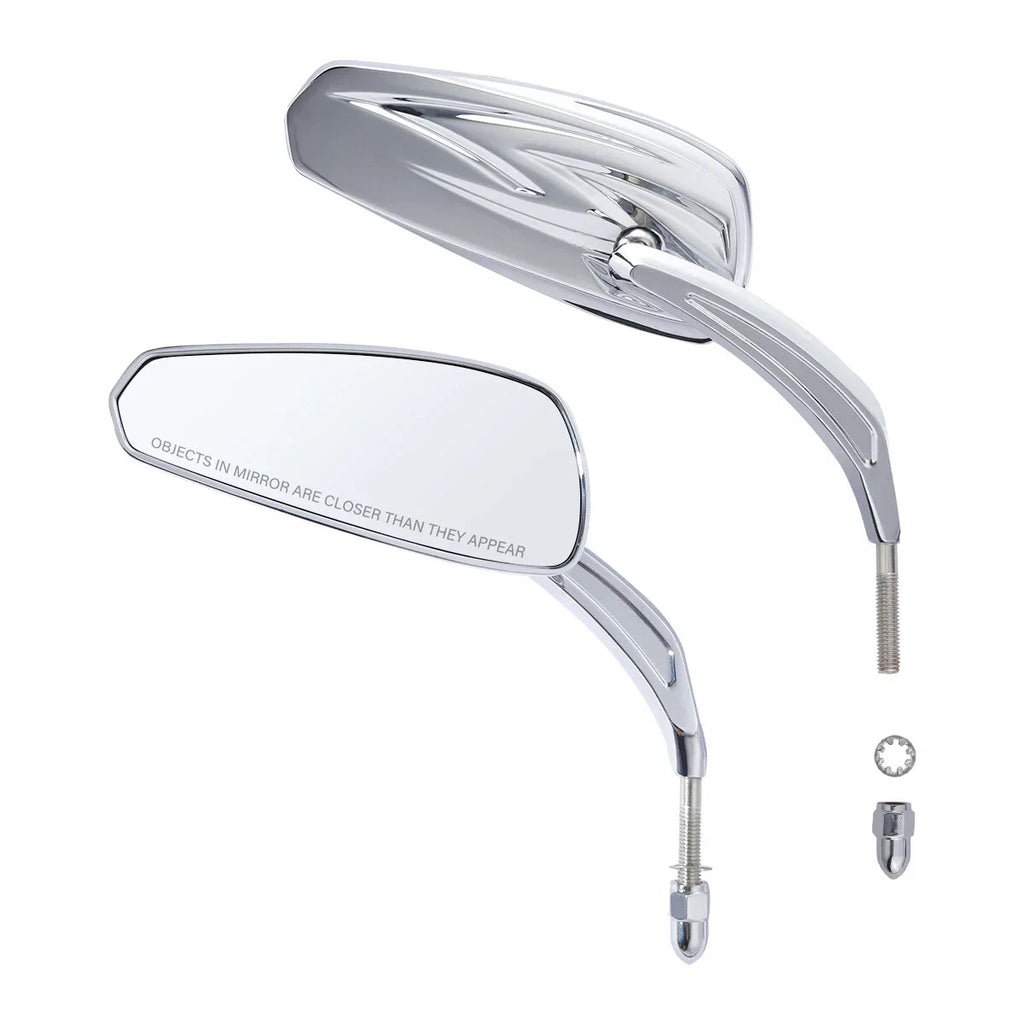 Chrome Rear-View Mirrors for Harley CVO Road Glide (2023-2024)