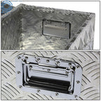30 Inch Silver Aluminum Tool Box for Flatbed Pickup