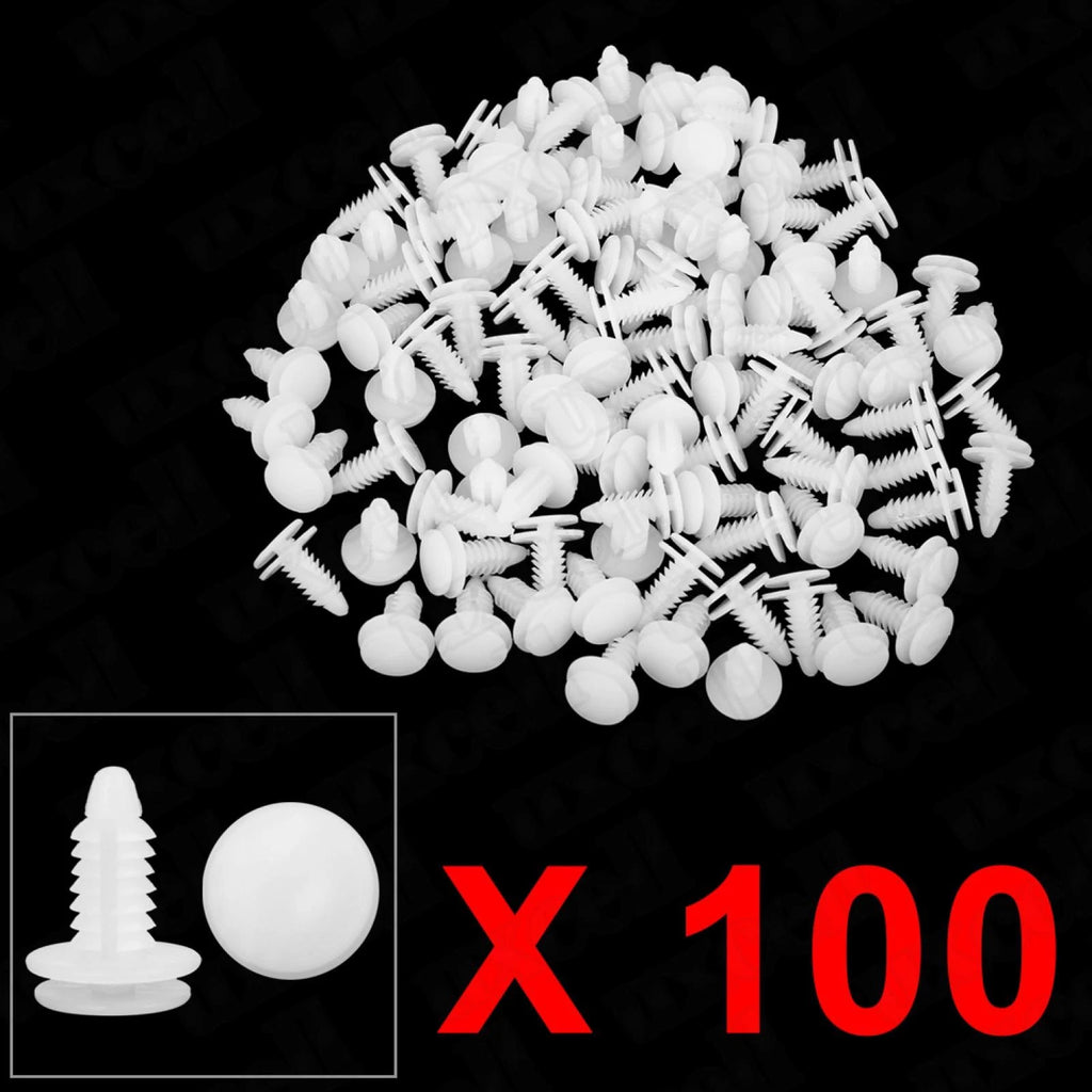 100 Pcs Door Panel Clips Fasteners 6503709 for Chrysler Dodge Ram 