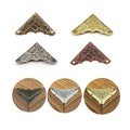 Set of 16 Corner Protectors for Picture Frame Jewelry Box Cabinet Edge Guards