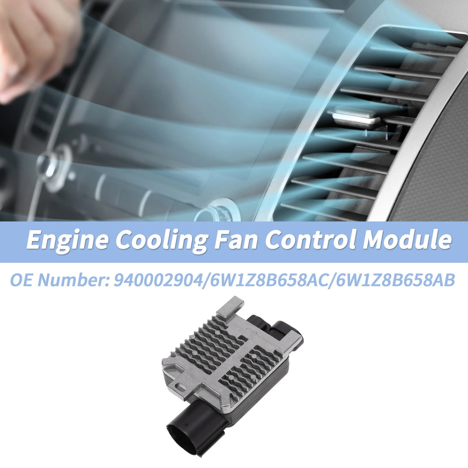 Engine Cooling Fan Control Module for Ford Flex 3.5L (2010) No.940002904