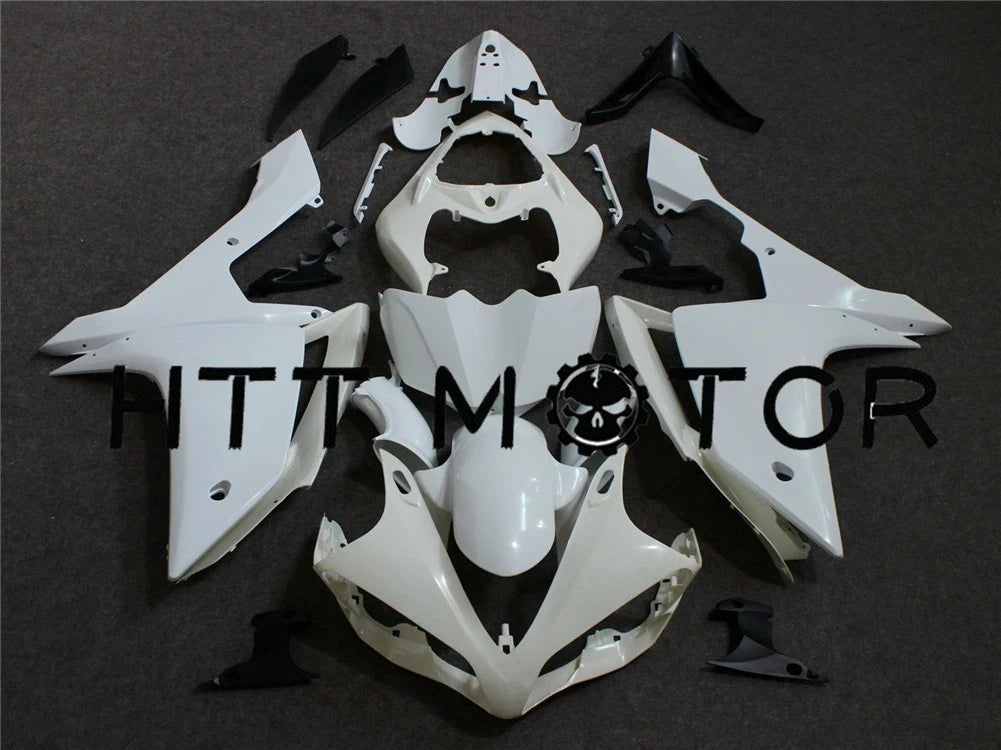 Fairing Set Kit for Yamaha YZF R1 (2007–2008) - Unpainted Injection ABS