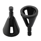 Deburring External Chamfer Tool Drill Bit Set for Universal Use (2 Pack)
