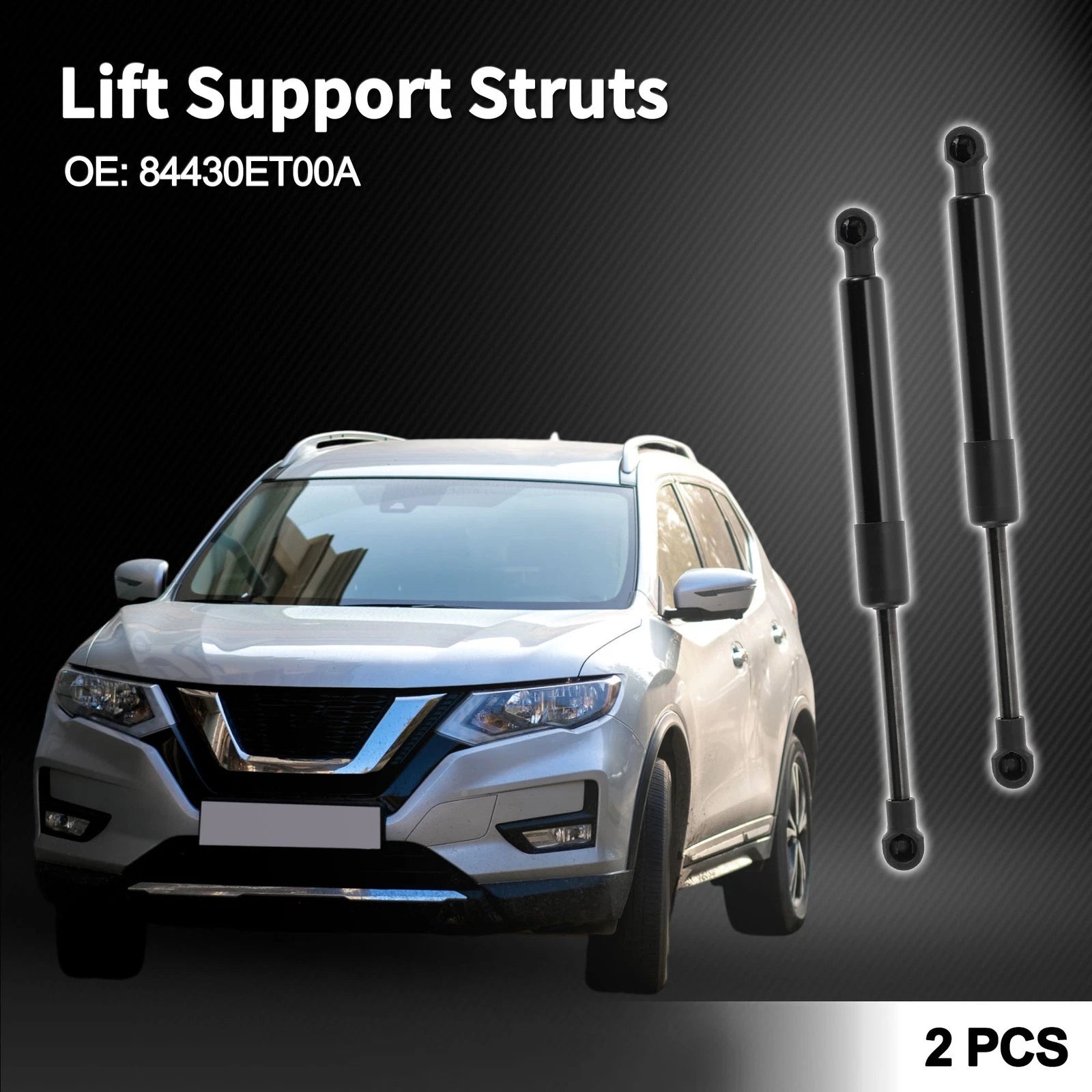 Rear Hatch Lift Supports Struts No. 84430ET00A for Nissan Sentra (2007–2012)