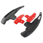 Steering Wheel Shift Paddle Shifter Extension Trim for Mercedes Benz BLK