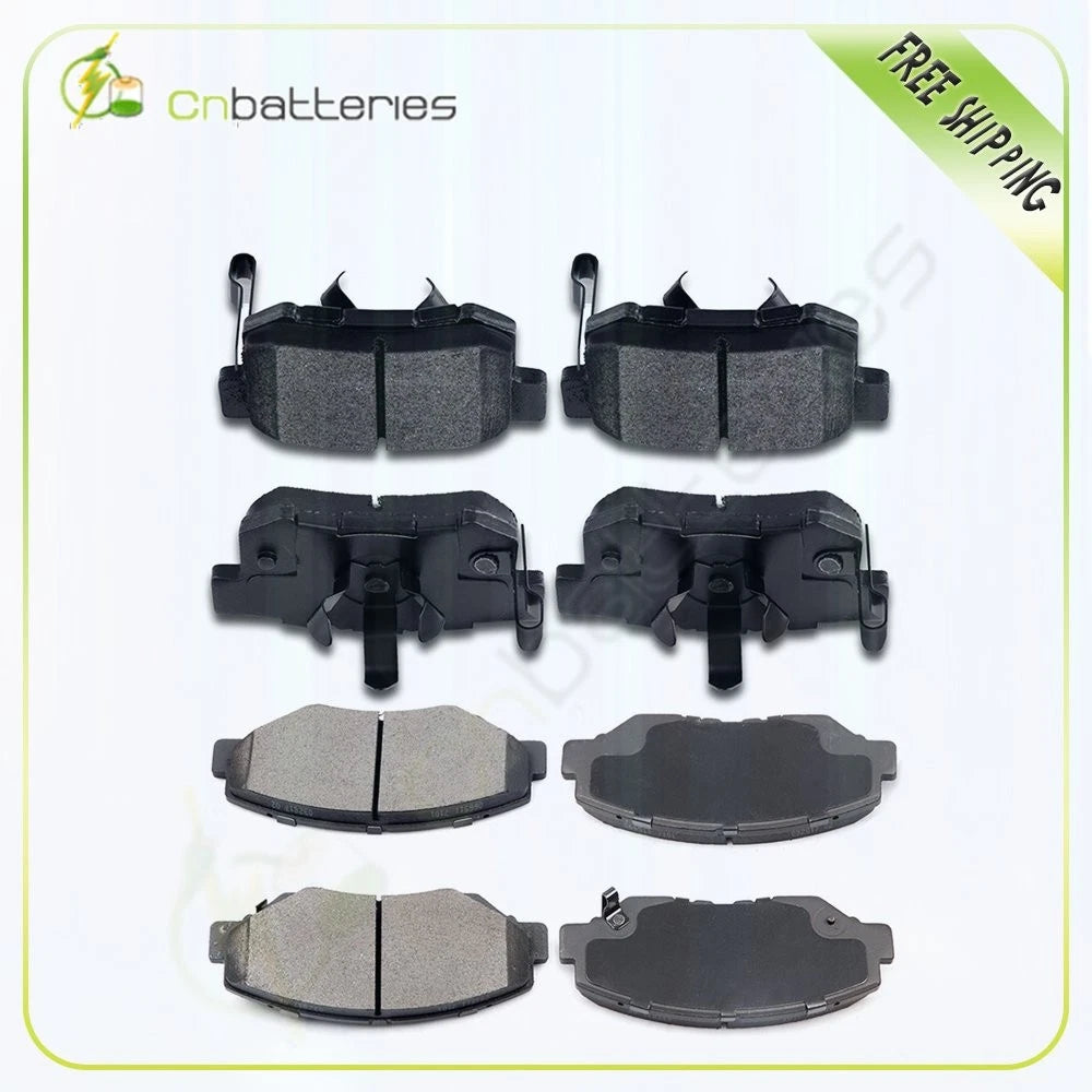 Set of 4 Low Dust Ceramic Brake Pads for Honda CR-V (2005–2006)