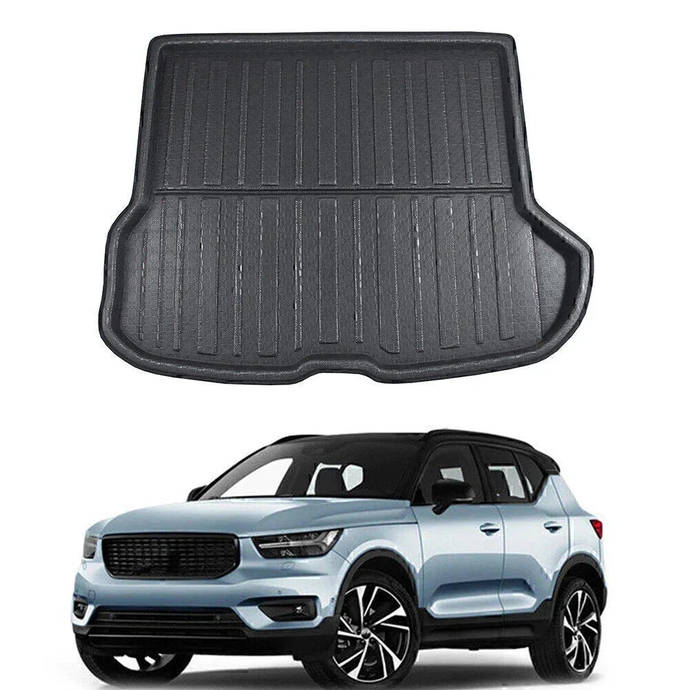 Rear Black Trunk Cargo Mat for Volvo XC40 (2017-2020)