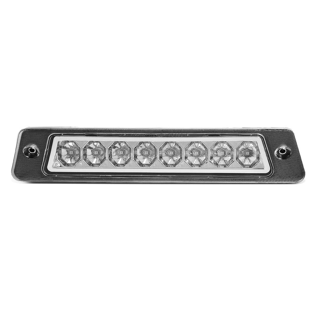 Full LED 3rd Tail Brake Light Chrome for Mustang Hatchback (1987–1993)