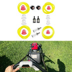 Fuel Hose Set with Oil Filter and Primer Bulb for Chainsaw and Trimmer