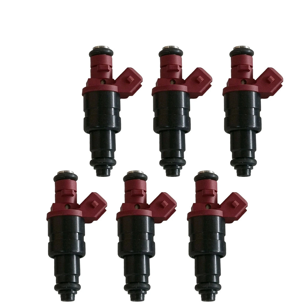 Set of 6 Fuel Injectors for Mercedes Benz I4 I6 (1992–1998)