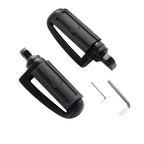 10mm Matte Black Footrest Pegs for Harley XL883 1200 Sportster (2004–2023)