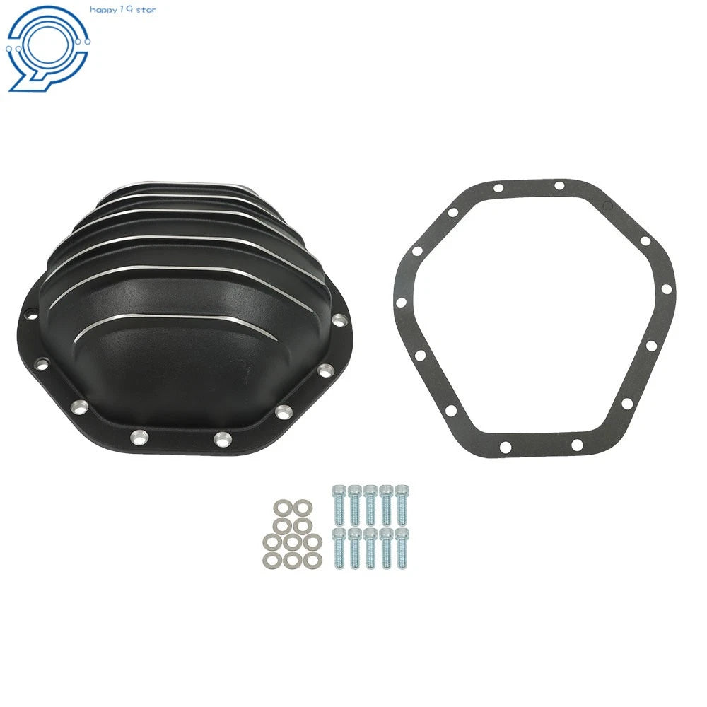 Aluminum Differential Cover with Gasket & Bolts for Chevy GMC Duallie (10.5in)