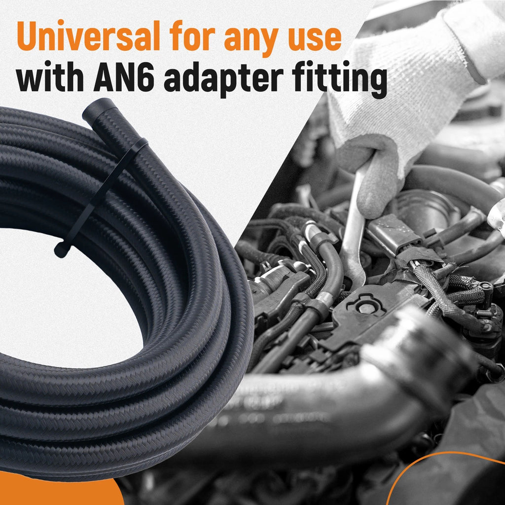 5FT/10FT/12FT/16FT/20FT Oil Line Hose for Universal Applications (No Year)