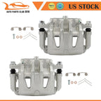 Front Pair Brake Calipers w/ Bracket for Nissan Quest (2004–2009)