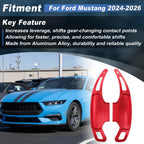 2X Steering Wheel Shift Paddle Extension for Ford Mustang (2024–2026)