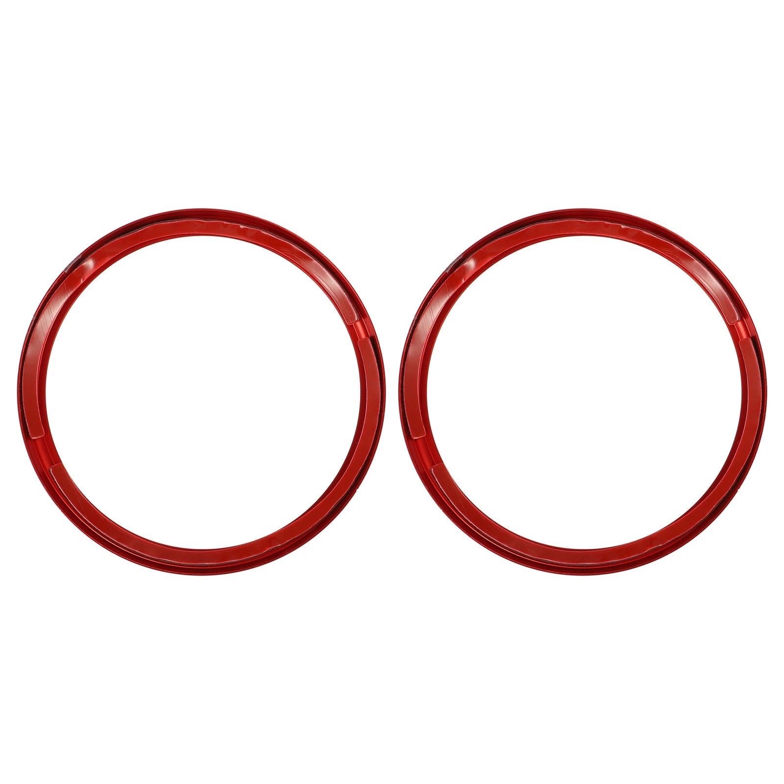 2 Pcs Air Conditioning Outer Vent Rings Trim Cover for Toyota Subaru 