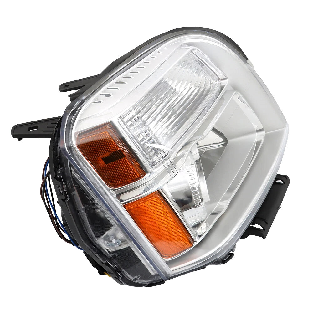 Headlight for GMC Terrain (2010–2015) Halogen Chrome RH/Passenger Side