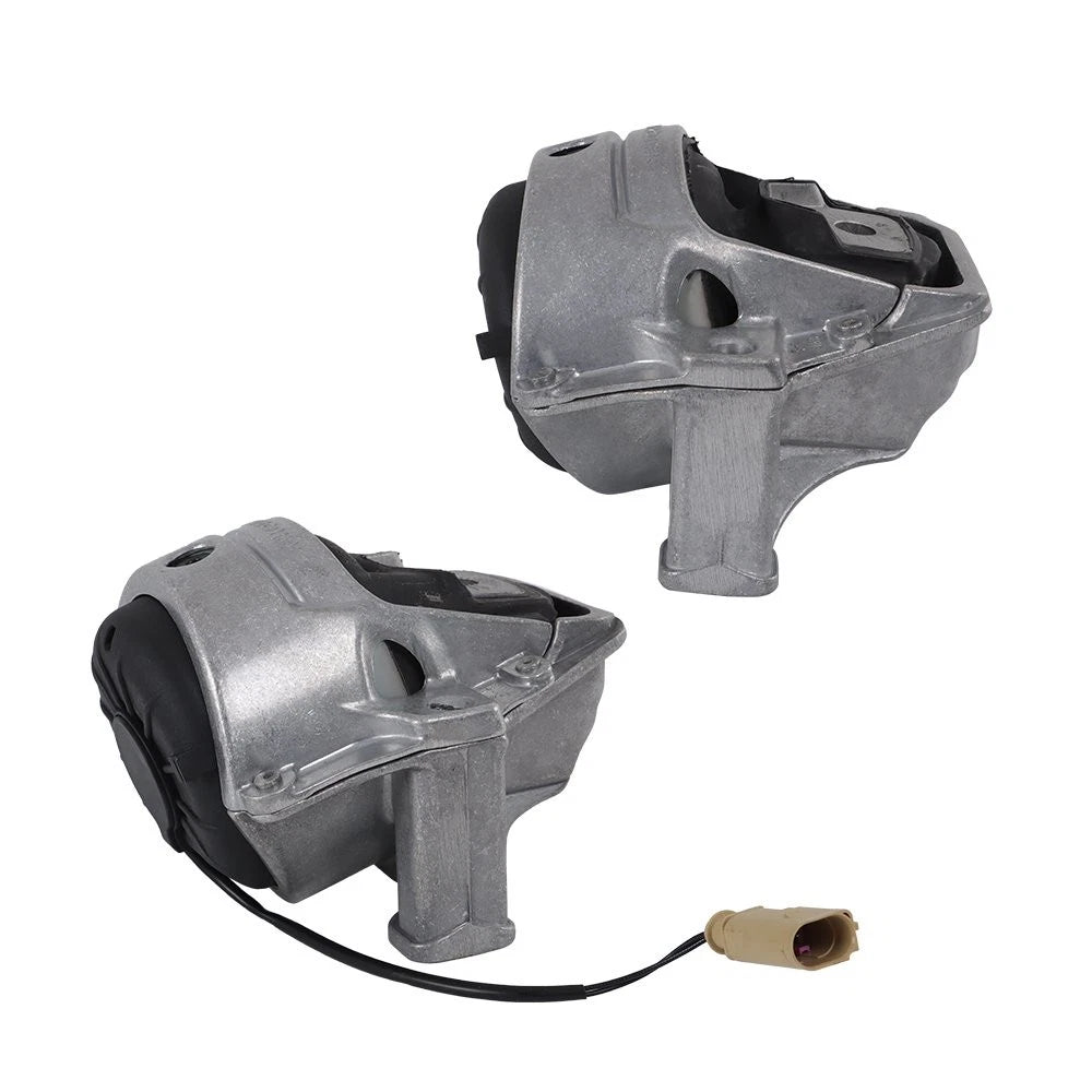 Set of 2 Engine Motor Bracket Mounts for Audi A4 A4 Quattro A5 (2009–2014)