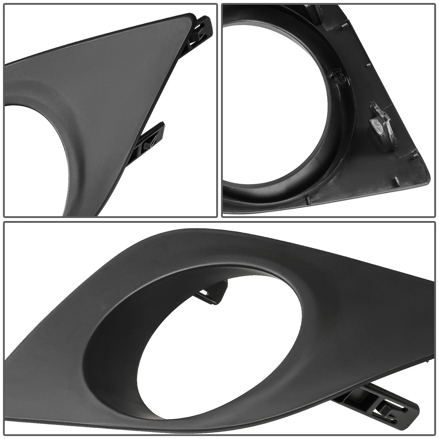 Fog Light Lamp Bezel Cover for Toyota Corolla (2014–2016) - Left Side, Black