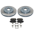 DuraGo Front Rotors & Bosch QuietCast Ceramic Brake Pads Kit for Lexus RX330 (2004–2006)