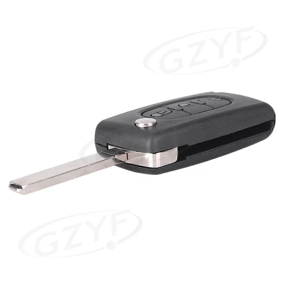 Remote Key Fob Shell Case for CITROEN Peugeot C2 C3 C4 C5 C6 C8