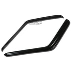 2X Smoke Window Visor for Ford F150-F350/Bronco (1980–1997)