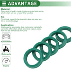 Set of 5 Oil Seal Rotary Shaft Seal 19x25x5mm TPU High Pressure