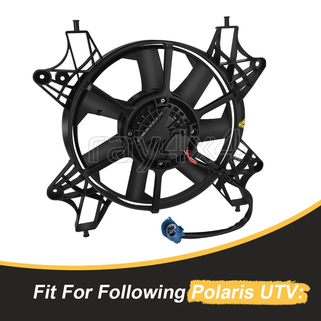 Brushless Fan Assembly 2414657 2413548 for Polaris RZR XP Turbo XP 4 (2017–2021)