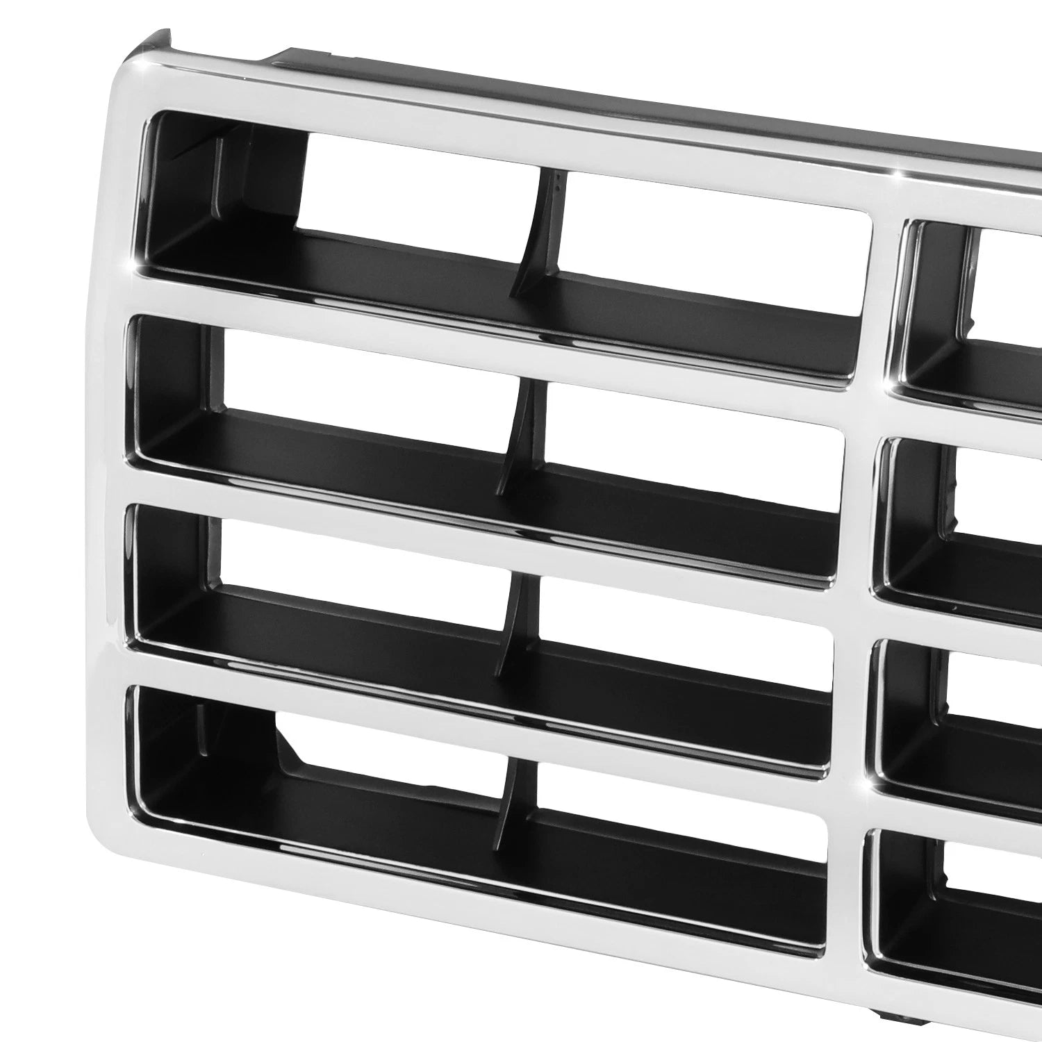 Mesh Front Bumper Grille for Ford F100 F150 F250 F350 Bronco (1982–1986) Chrome
