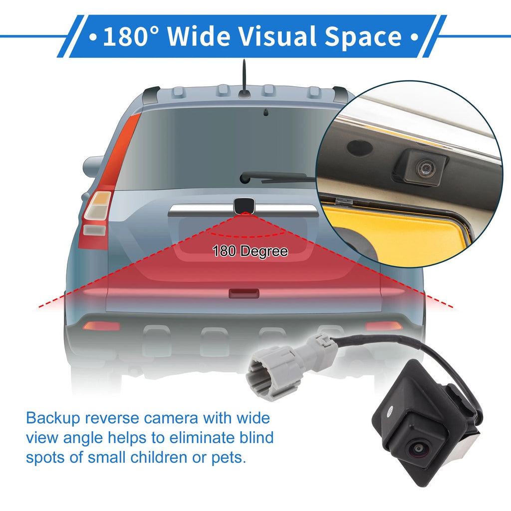 Rear View Camera 120-180° for Hyundai I40 (2015–2020)