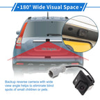 Rear View Camera 120-180° for Hyundai I40 (2015–2020)