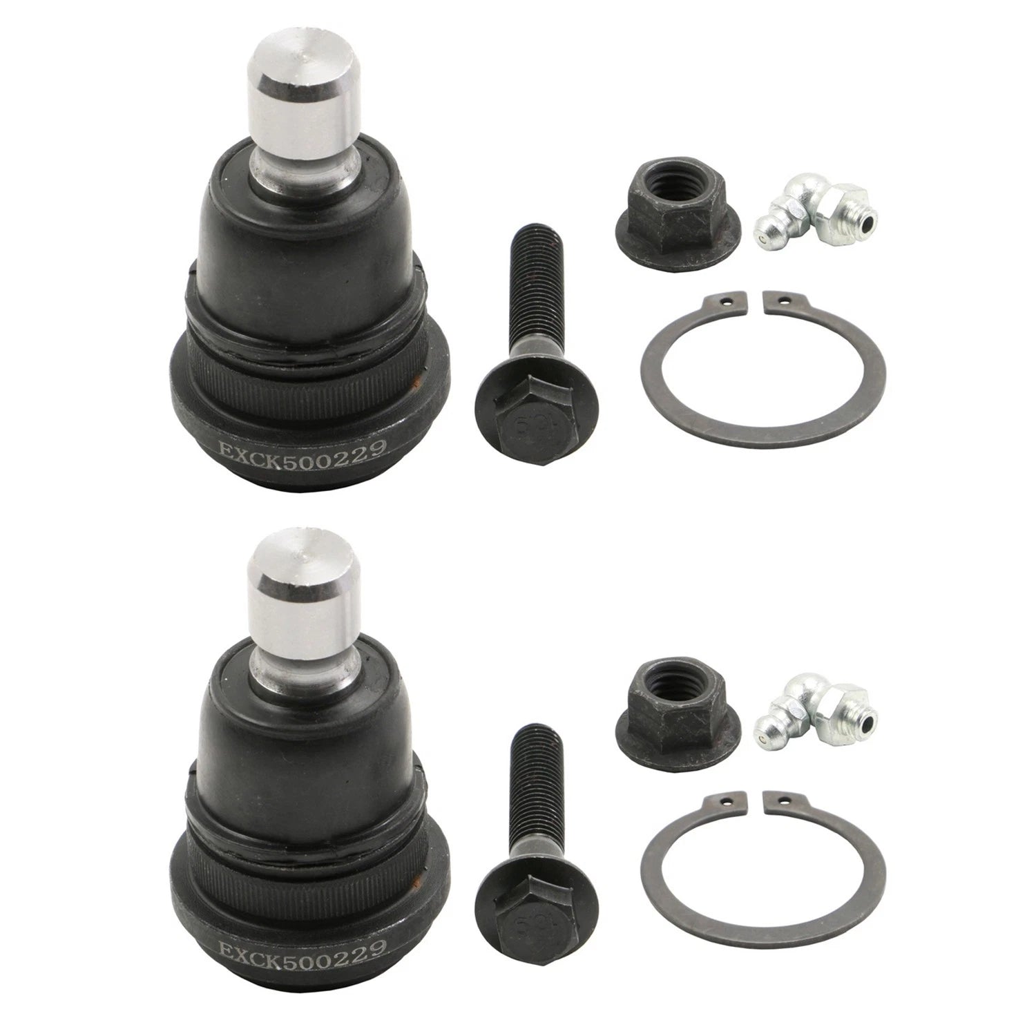 Set of 2 Front Lower Suspension Ball Joints for Kia Rio Seltos Soul (L4 DOHC)